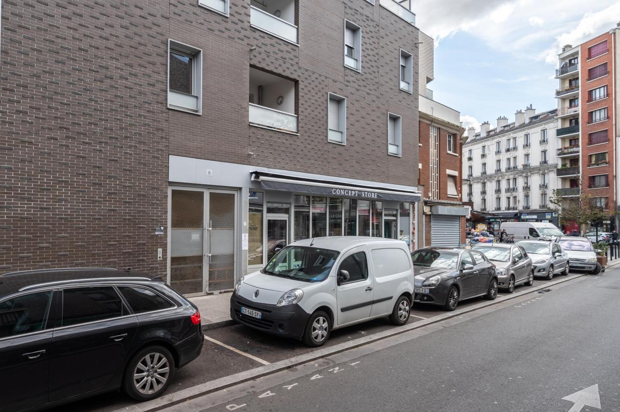Superbe Appartement 1Min Metro7 Rez-De-Chaussee Aubervilliers Exteriör bild